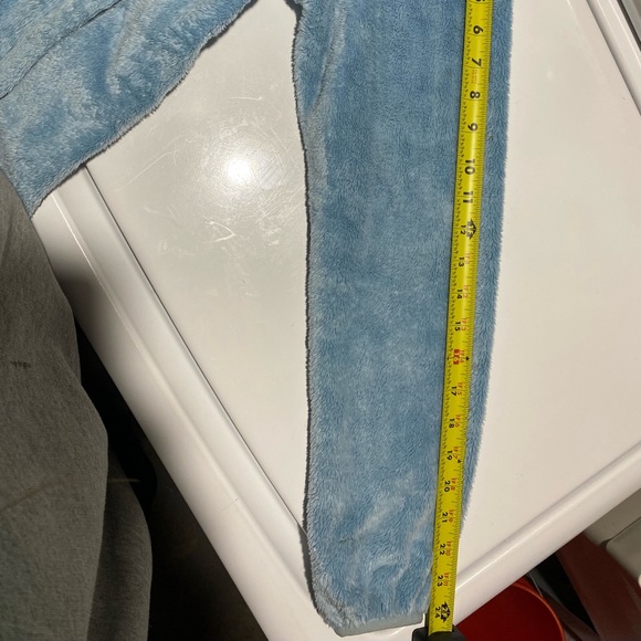 The North Face Fuzzy Fleece Light Blue Jacket women’s Small. - Picture 7 of 9